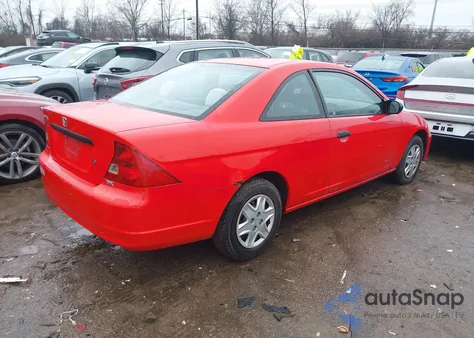 2003 Honda Civic Dx from USA, damaged, VIN 1HGEM22293L060173